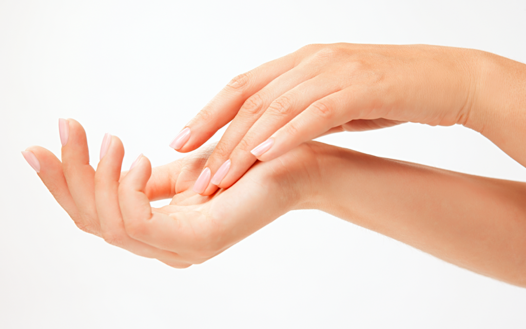 Skin Needling Hands